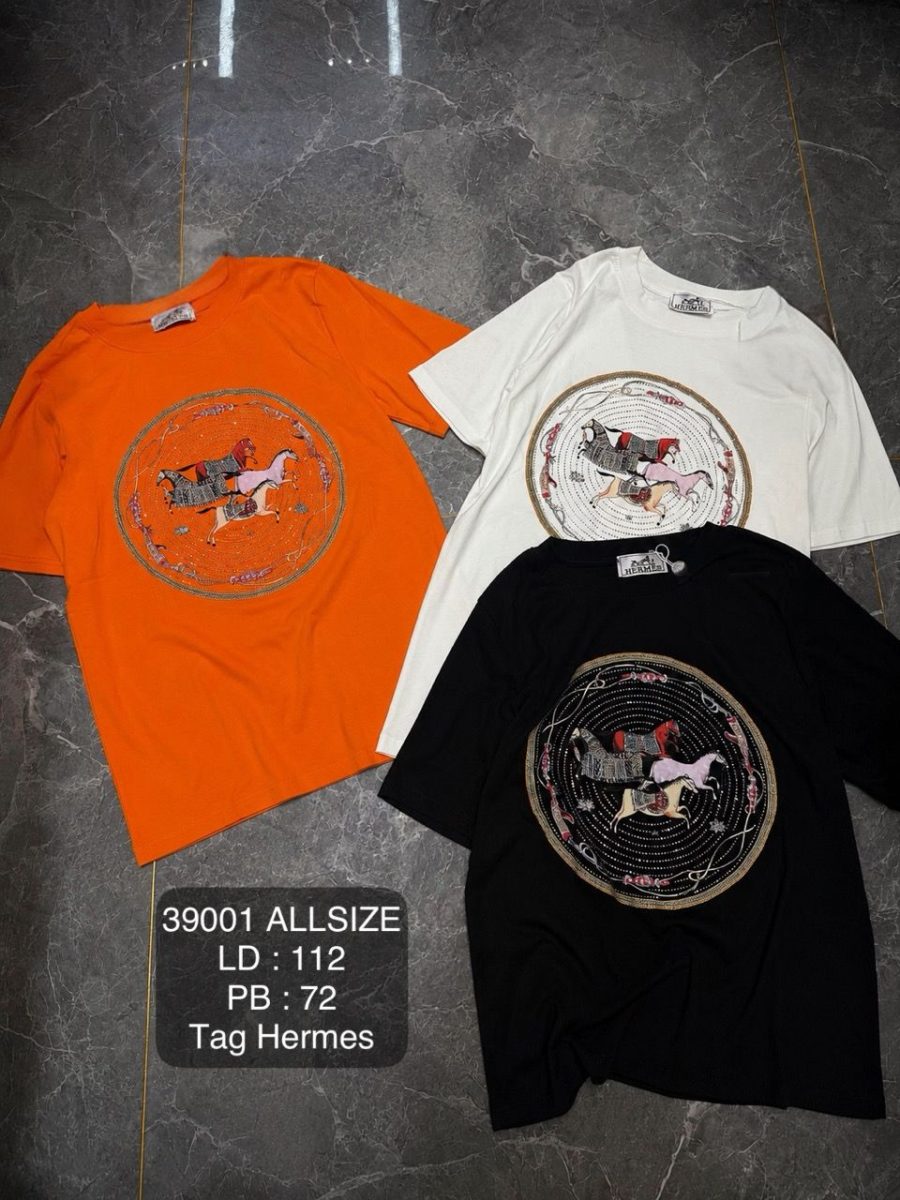 PO  39001 Kaos Tag HERMES