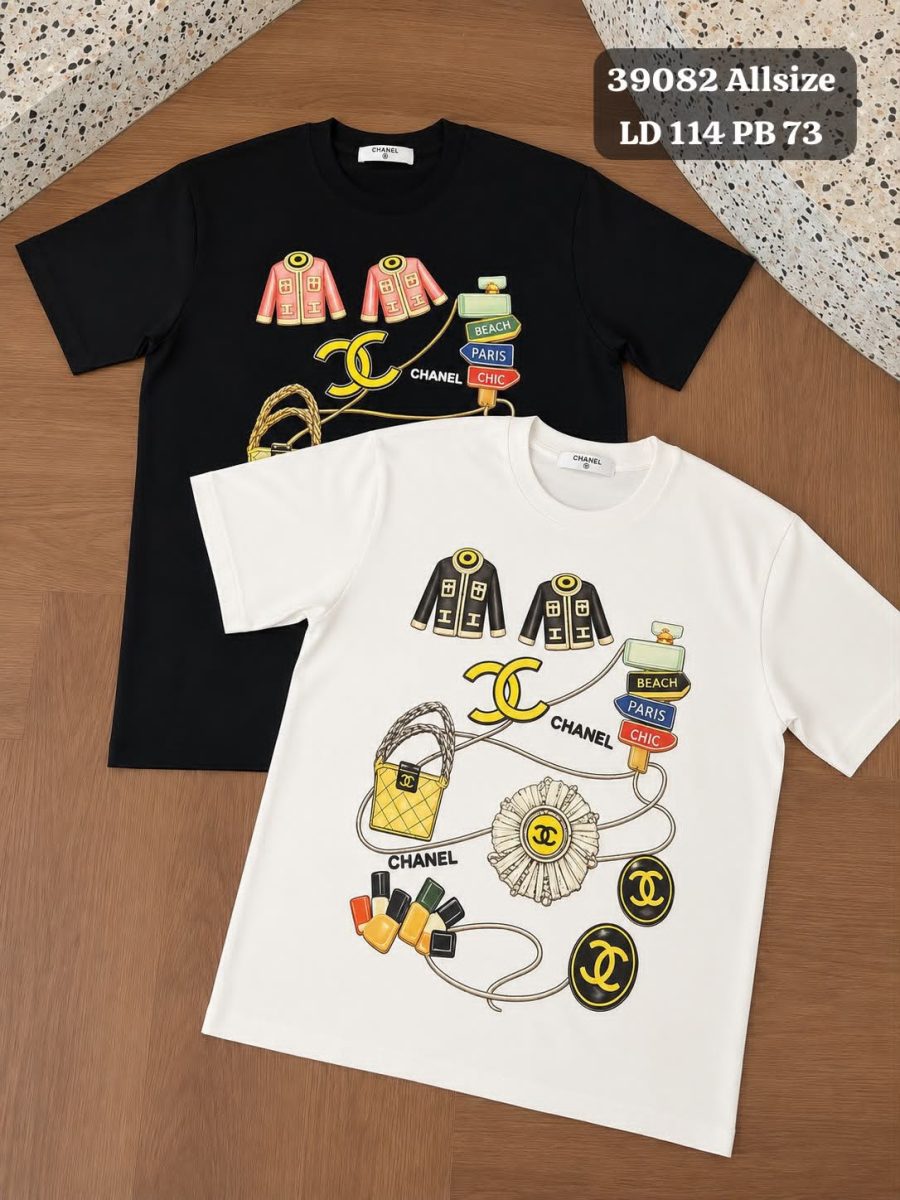 39082 kaos chanel