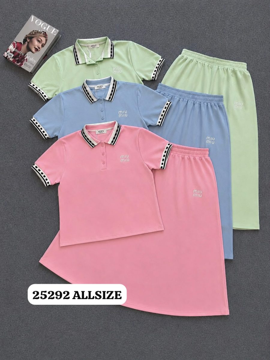 25292 set kaos bordir
