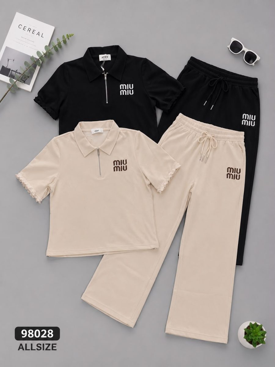 98028 set kaos bordir